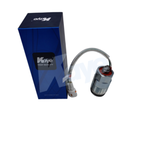 Solenoid valve K3V112/White no screw (KAYE) K3V112 DH220-5 R210-5 for Excavator Spare Part K3V112 DH220-5 R210-5