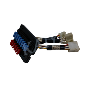 DH60/DH75 (4-pole) Fuse Box Assembly K1001468 for Excavator Spare Part DH60/DH75